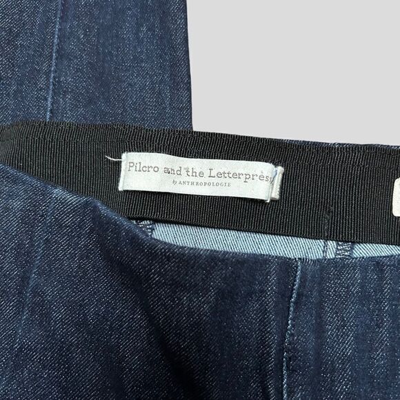 Pilcro and The Letterpress Anthropologie Denim Leggings - Picture 2 of 6